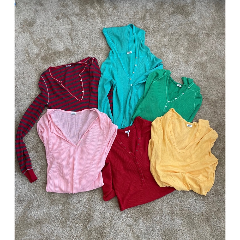 BUNDLE Splendid Long Sleeve Shirts M/L